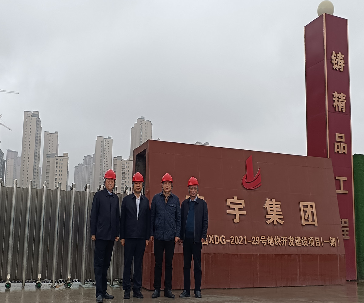 市領(lǐng)導(dǎo)調(diào)研集團(tuán)無錫項(xiàng)目